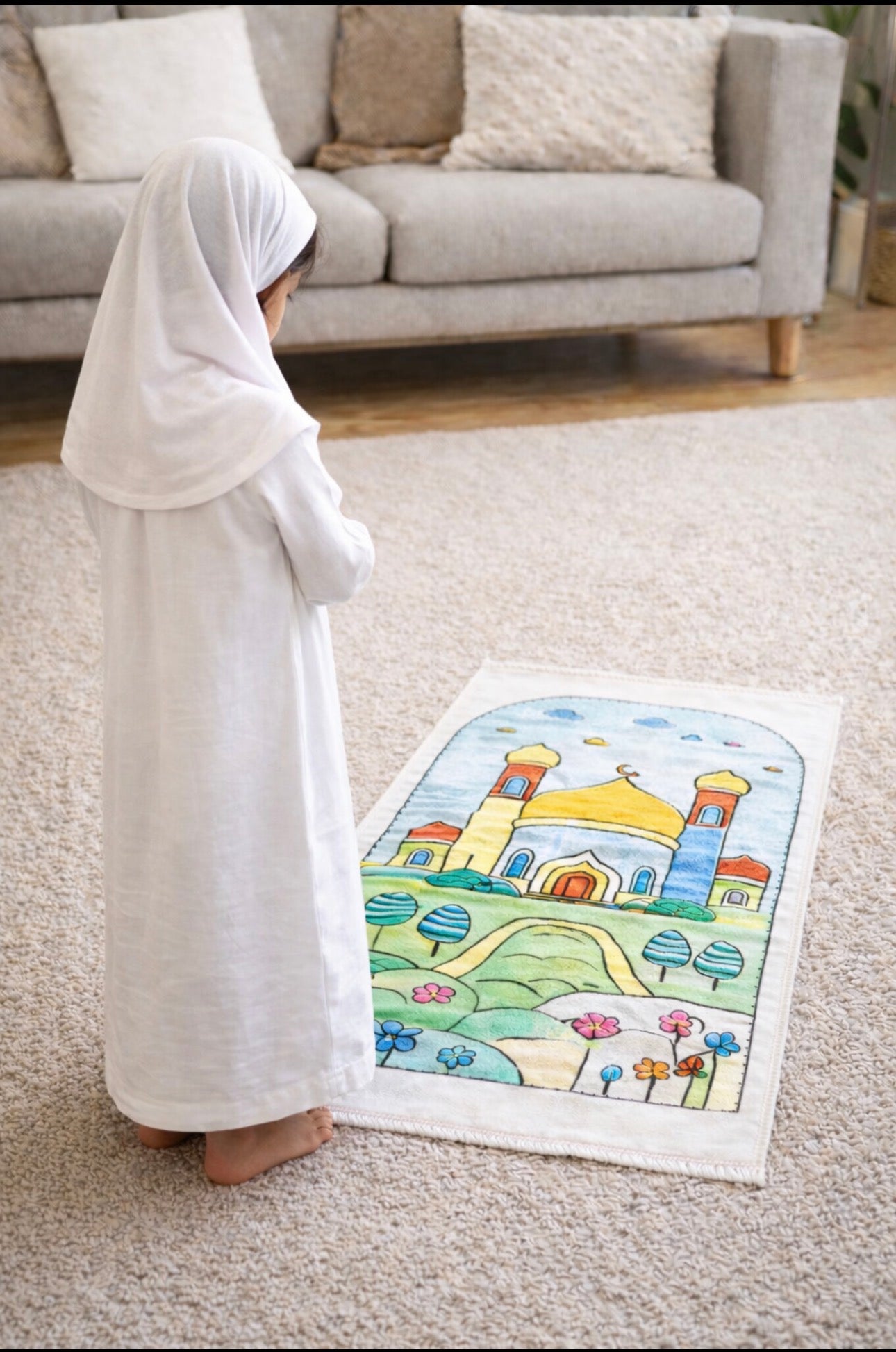 Le Tapis de prière à colorier Nūr Kid®✨