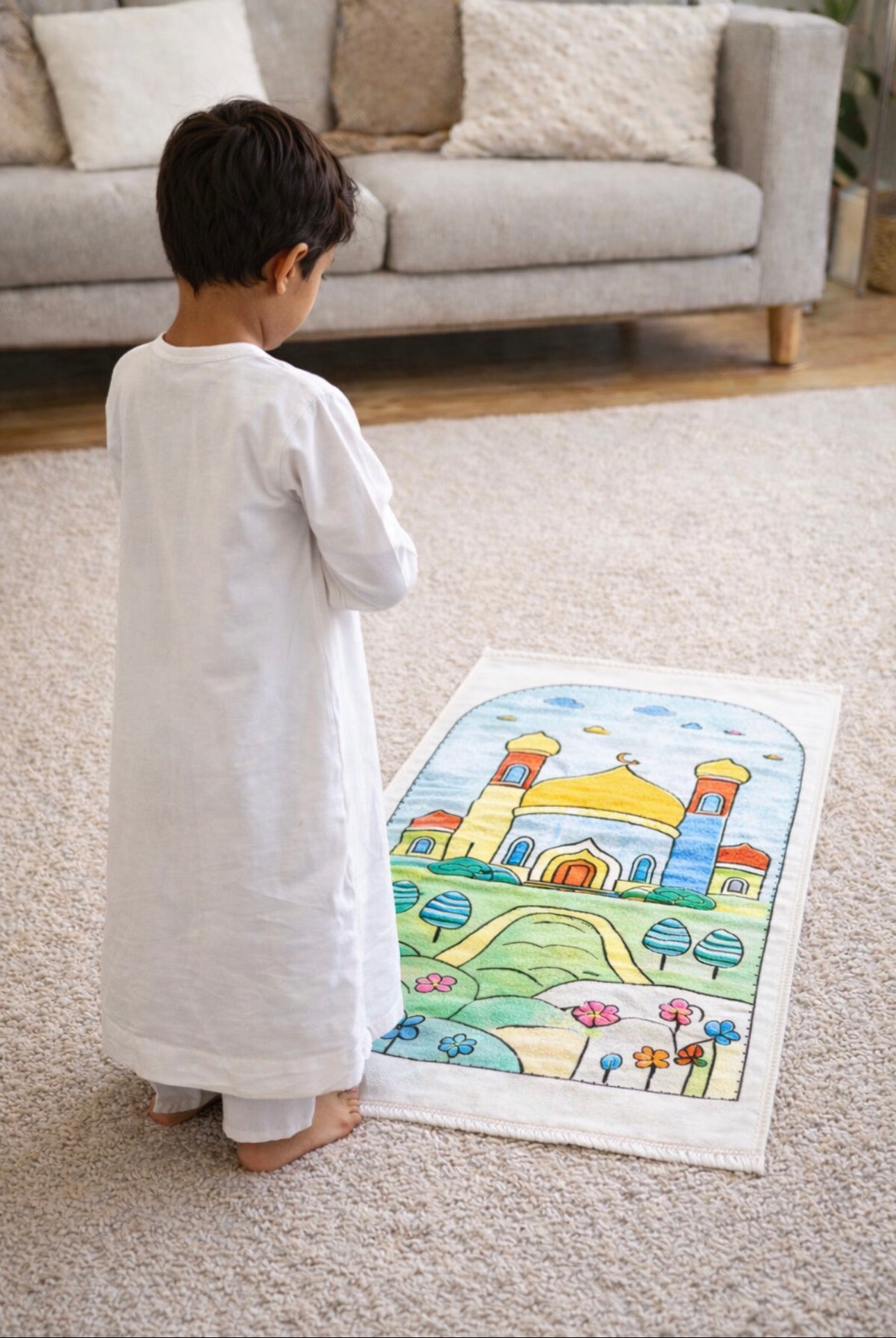 Le Tapis de prière à colorier Nūr Kid®✨